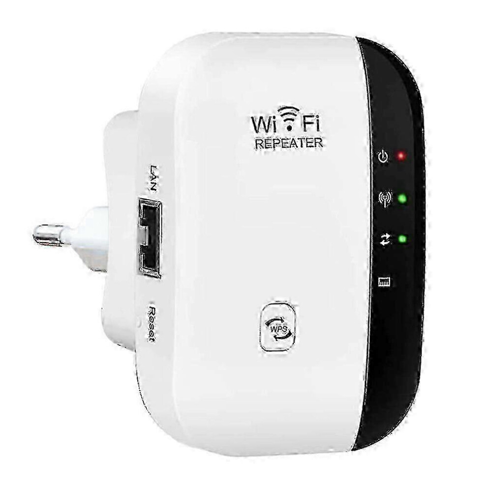 2025 Wlan Amplifier, Wlan Repeater 300Mbit/S 2.4Ghz, Wifi Range Extender With Fast Ethernet Port, Wps Button, Mini Wlan Amplifier Receiver Compatible 6935161359084
