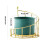 Flowerpot Automatic Water Absorption Round Double Layer-Blue 4