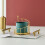 Flowerpot Automatic Water Absorption Round Double Layer-Blue 5