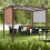 Fast Replacement Shade Canopy For Pergolas Breathable 190T-Red 5