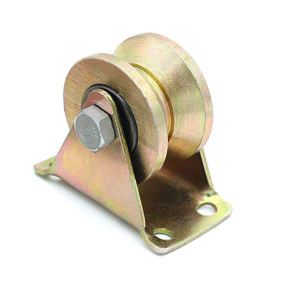 Rigid Rail Wheel With Vgroove, Sliding Gate Roller, Barn Door Casters 9105992769360