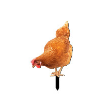 1/2PCS Outdoorcourtdecorations stand, acrylicgrassdecorations sign, gardenchicken coopaccessory Styleb 30.514.01.0