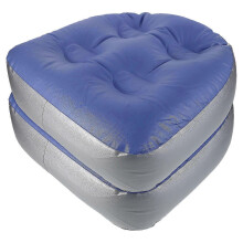 Suction Cup Inflatable Bath Mat 2 Pack PVC Material Bathtub Seat Cushion