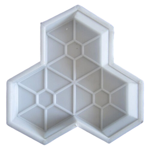 Pathway Molds Maple Leaves Concrete Manually Plastic Stepping
