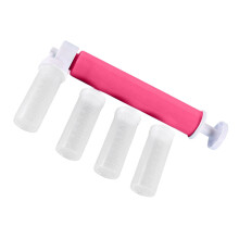 Manual Cake Sprayer Guns Adjustable Nozzle For Baking-Rose red