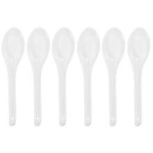 Ramen Spoons Set Of 6Pcs Asian Soup Spoons For Use At Home And Restaurants Easy To Clean With A Sleek Design