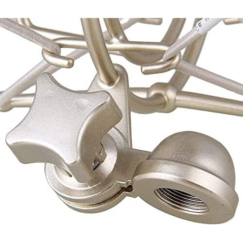 Microphone Metal Shock Mount Stand Microphone Suspension Mic Holder Clip Mount 2