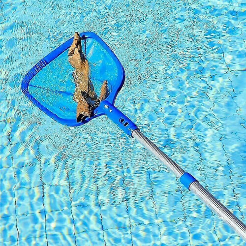 Pool Skimmer Pool Net with 3 Section Pole,Pool Skimmer Net with Fine Mesh Net,Telescopic Pole,Ultra- 1