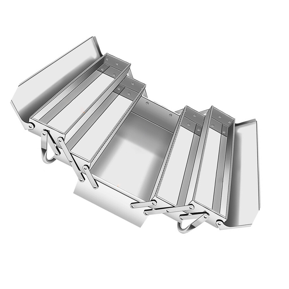 Foldable Stainless Steel Toolbox Tool-Style A Three Layers 7754000956760