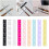 Highly Capacity Nail Brush Storage Organizer 5 Sections Clear 2