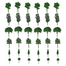 70 Pcs Model Train Sets Small Trees Craft Scenery Pine Trees Trees Model Train Fake Tree