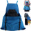 Garden Apron with Pockets Adjustable Quick Release One Size Harvest Apron, blue 4