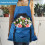 Garden Apron with Pockets Adjustable Quick Release One Size Harvest Apron, blue 2