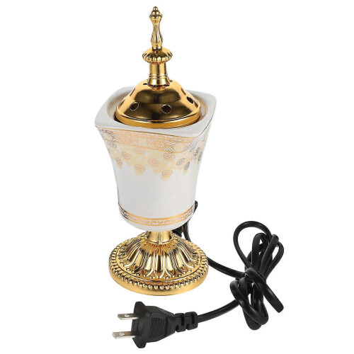 Electric Incense Burner Holding Incense with Vintage Design
