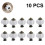 10 Pack Pumpkin Cabinet Knobs, Decorative Drawer Pulls With Robust Design, Ideal For Furniture Refurbishment 1