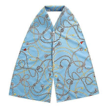 Dining Scarf Clothing Protector Adult Snap Bib Washable Snap Dining Scarf