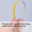 Sticky Backed Measuring Strips 10mm High Adhesion-30 cm yellow 7