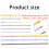 Sticky Backed Measuring Strips 10mm High Adhesion-30 cm yellow 3