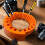 3D Printed Material Drill Bit-  Blue Without Gloves 5