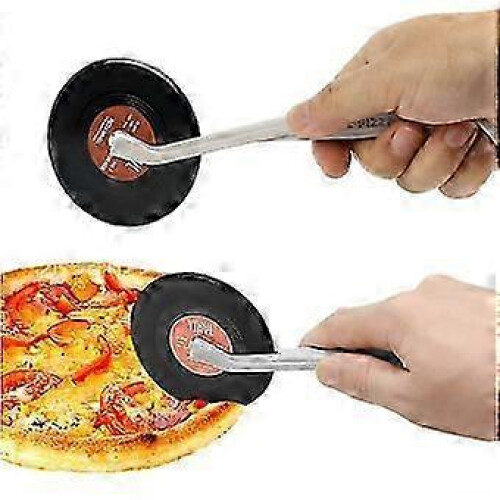 Vintage Novelty Kitchen Aid Vinyl Record Pizza Cutter 2