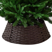 Rattan Christmas Tree Collar, Tree Collar, Christmas Tree Base Braided Rattan Tree Collar for Christmas Decoration