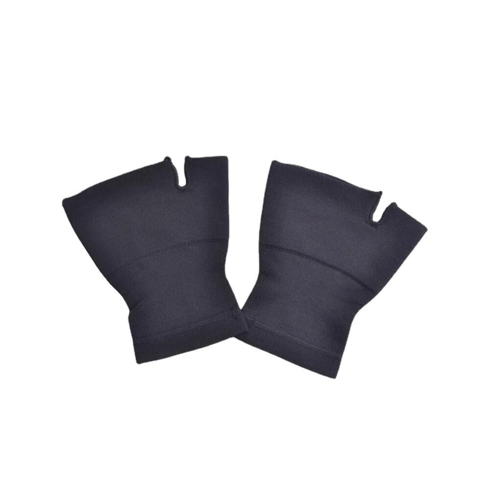 Wrist Brace 2 Pieces Thumb Band Compression Cuff Spra Arthritis Black1pc L