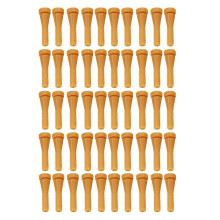 50Pcs Chicken Plucker Fingers, Rubber Hair Removal Stick Poultry Plucking Picker for Duck Quail Goose Yellow
