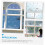 Electrostatic Window Sticker Bird Window Decals Static Clings White Collision Decals 2