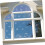Electrostatic Window Sticker Bird Window Decals Static Clings White Collision Decals 4