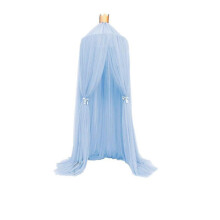 Mosquitera para cama, cortina de cama de princesa con instalación rápida y sencilla y cúpula redonda de encaje para la decoración del dormitorio,