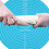 2Pcs Nonslip Silicone Dough Mat For Bread Pizza Baking-Green 5