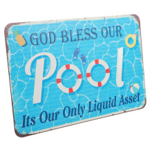 Swimming Pool Rules Sign Retro Funny Sign Decoration Swimming Pool Zone Sign Novelty Pool Decoration Pool Rules Tin Signs Slogan Wall Sign Summer Sign