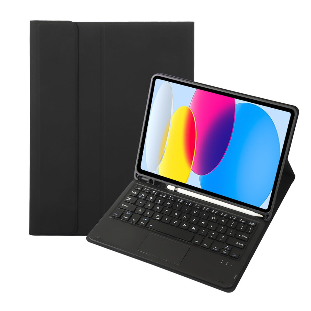 Keyboard Case For 11Inch Tablet 2023, Soft Tpu Back, Builtin Trackpad, Detachable Bluetooth Keyboard 9323874468037