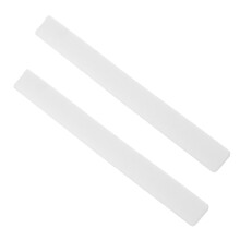 2Pcs White Diamond Ceramic Grinding Polishing Rods for Pottery Clay