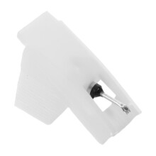 Easy Install Turntable Cartridge Stylus Replacement Needle White