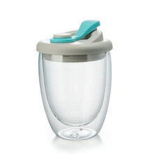 Conception moderne de preuve de fuite-couvercle bleu clair 350ML