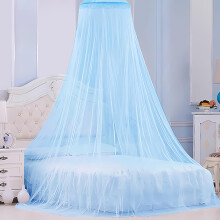 Mosquitera ligera y transpirable para cama, mantiene alejados a los mosquitos con material de poliéster de primera calidad, diseño de cúpula alta