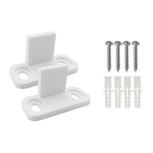Adjustable floor guide 10% Sliding door floor guide tructions Antivibration faux furniture hardware 10pcs