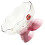 Boot Shaped Candy Bowl For Christmas Decoration And-  Pink 1