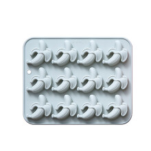 Banana Silicone Mould For Baking Craft Ice Cubes Chocolate-Blue