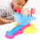 Friseur Knetmasse Spielzeug Set Kinder DIY Ton 11