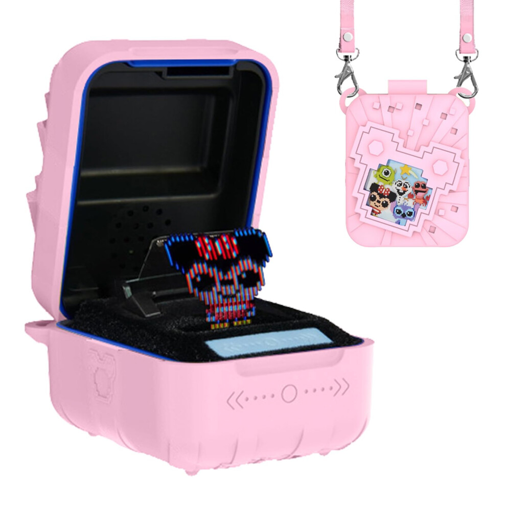 Protective case for Bitzee Disney, interactive toy, silicone, dropproof (Pink)
