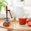 Tall Efficiency Manual Lemon Press 304 Untarnished-orange color 6