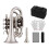 Mini-Taschentrompete Bb Flaches Blasinstrument aus 2