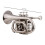 Mini-Taschentrompete Bb Flaches Blasinstrument aus 10