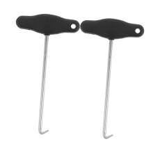 Shoe Lace Tightener Tool Carbon Steel For Ice Skates And Hockey Boots Portable Lace Puller