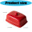 Practical Ceramic Butter Storage Solution Ceramic Texture-Red 7