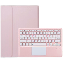 Wireless Bluetooth Keyboard Cover For 13.3 Inch Pink Keyboard Case With Trackpad Mouse