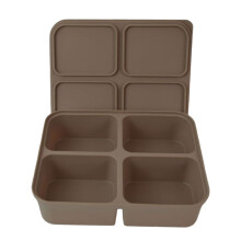 Multipurpose Silicone Ice Molds 4/6/12 Grids Ice Tray-brown 4