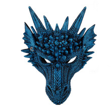 Mascaradă Eveniment Decor 3D Dragon Mask Cosplay Costum Accesoriu Halloween Petrecere Mask PU Spumă Ușoară pentru Adulți Copii